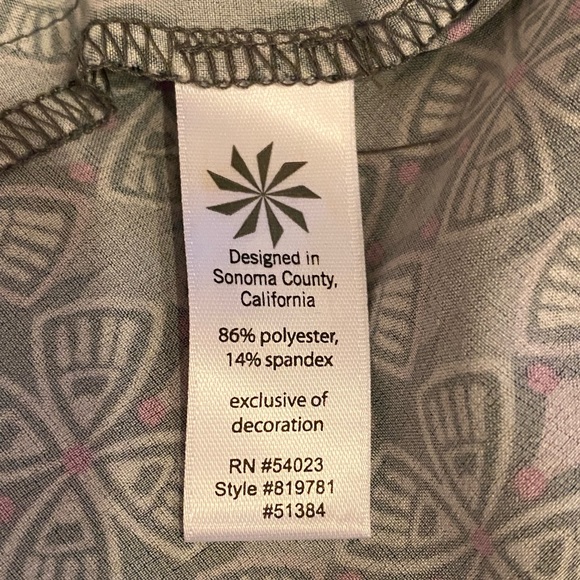 Athleta Womens Halter Tie Dress Purple, Pinks & Grey Patterns Womens Size 12 - Picture 11 of 12